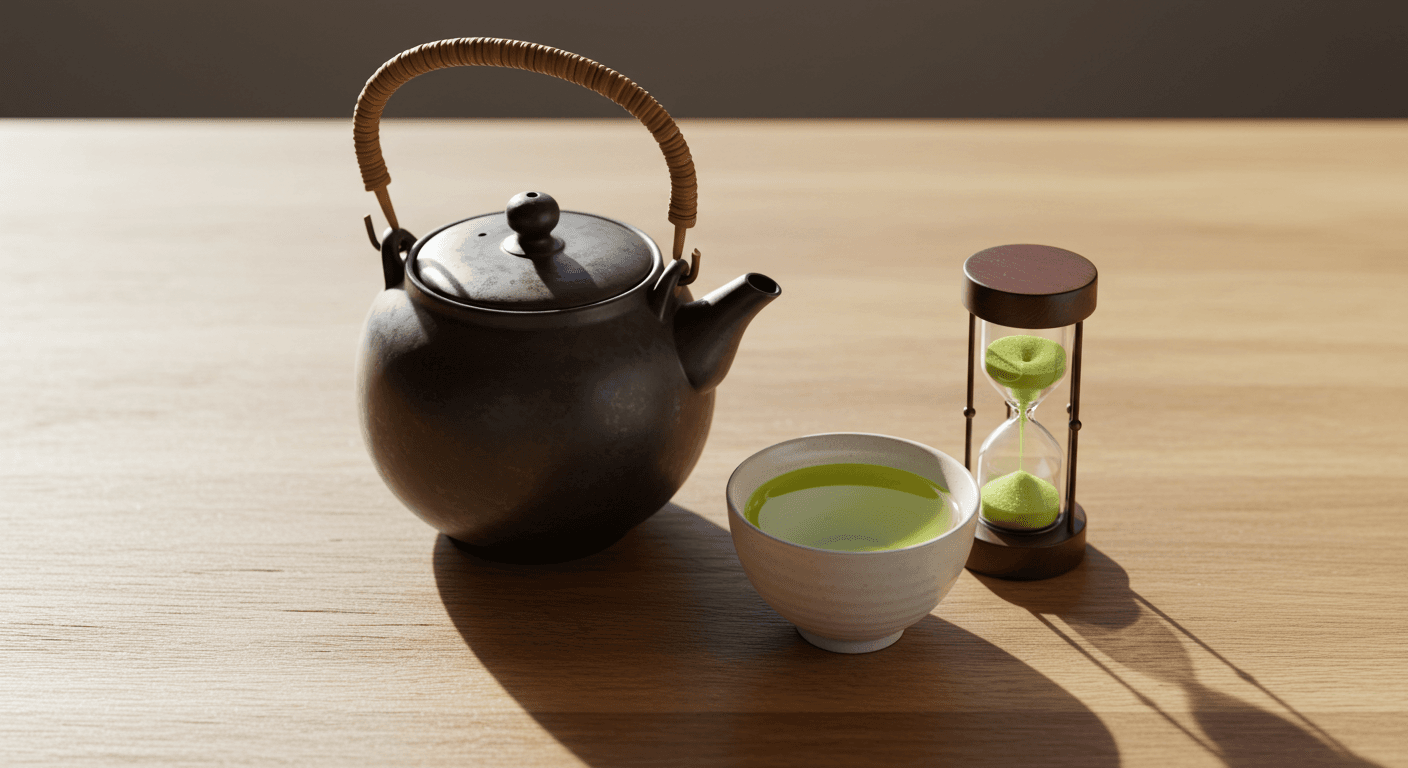 日本茶と抽出時間 ― 味わいの変化とコントロール