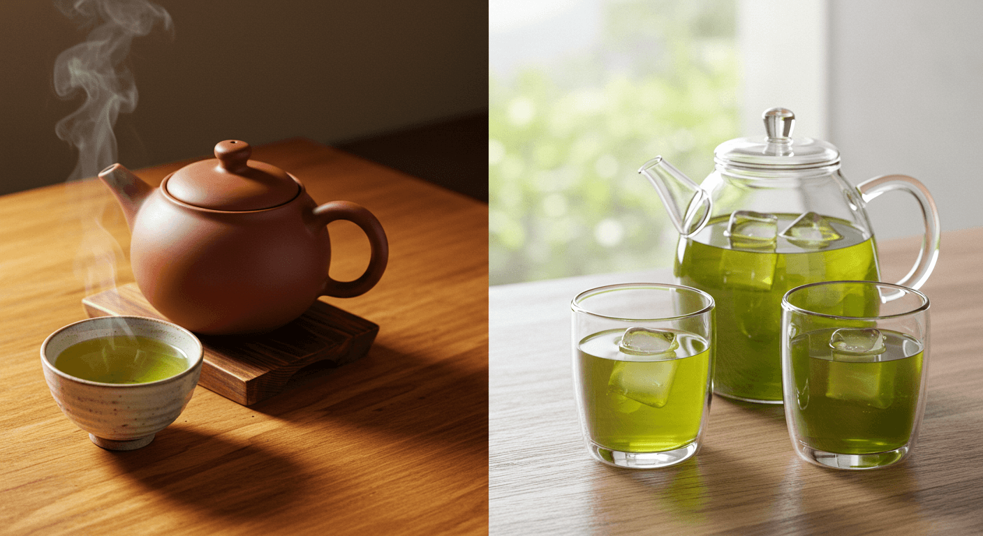 日本茶と器 ― 急須・湯呑が味に与える影響