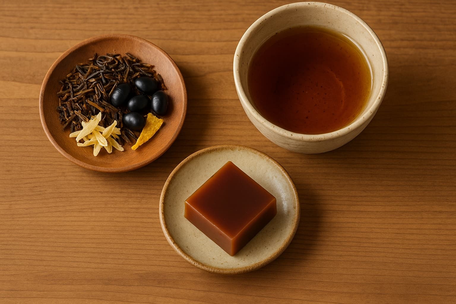 一日の終わりにほっとする和のリラックスブレンドティー