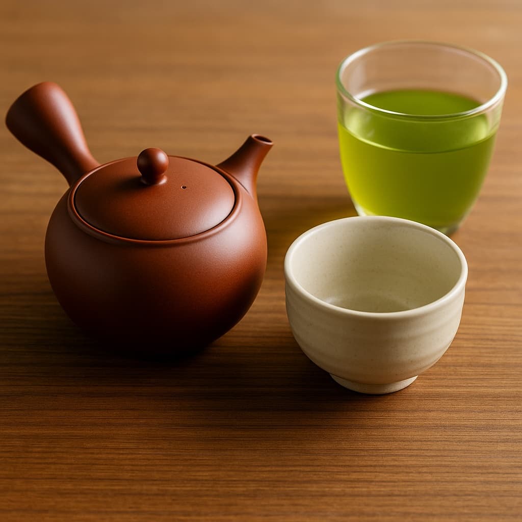 日本茶と器 ― 急須や茶碗がもたらす味わいの違い