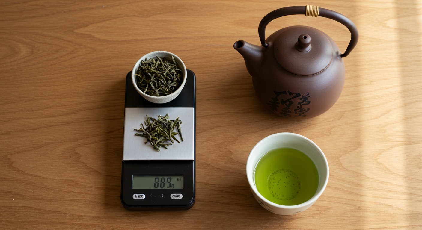 茶葉計測のイメージ