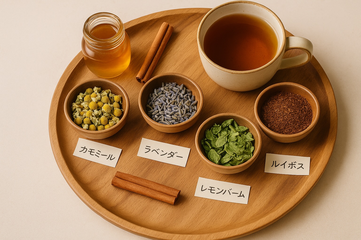 眠れない夜に寄り添うハーブティーセット